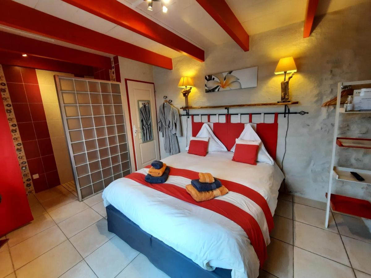 Bed and Breakfast L'Echappee Tremoussante Saint-Barthélemy-de-Vals Exterior foto