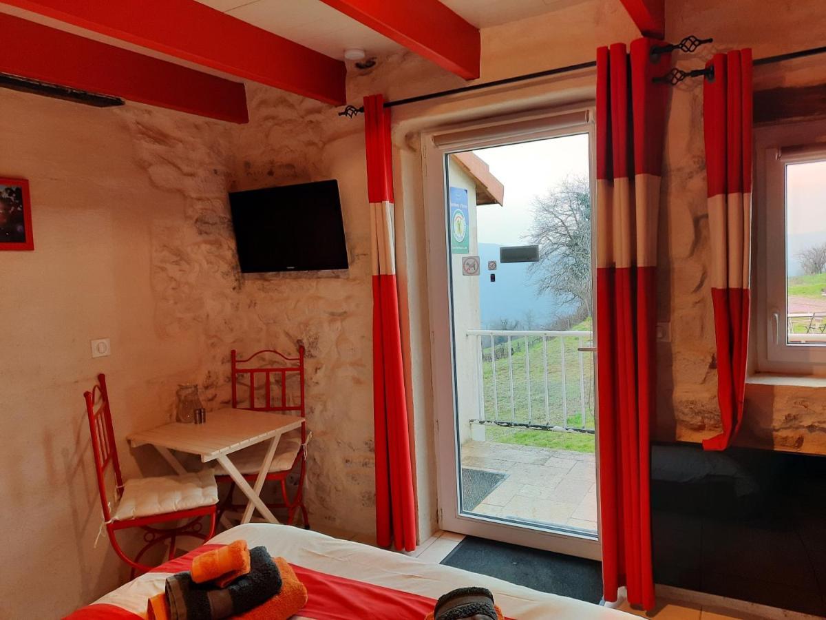 Bed and Breakfast L'Echappee Tremoussante Saint-Barthélemy-de-Vals Exterior foto