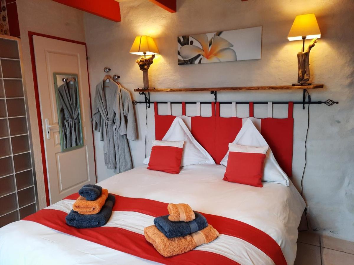 Bed and Breakfast L'Echappee Tremoussante Saint-Barthélemy-de-Vals Exterior foto