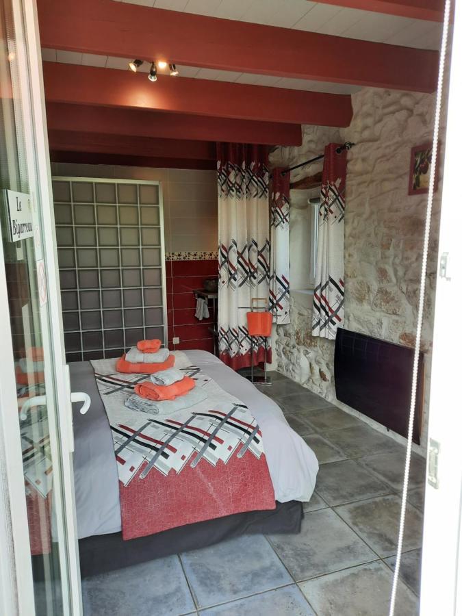 Bed and Breakfast L'Echappee Tremoussante Saint-Barthélemy-de-Vals Exterior foto