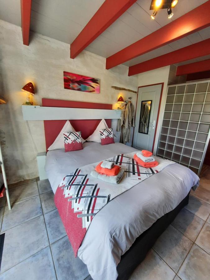 Bed and Breakfast L'Echappee Tremoussante Saint-Barthélemy-de-Vals Exterior foto