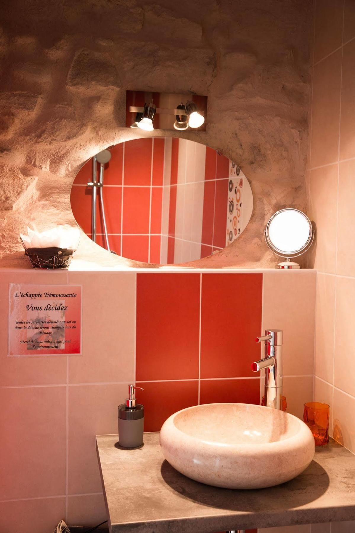 Bed and Breakfast L'Echappee Tremoussante Saint-Barthélemy-de-Vals Exterior foto
